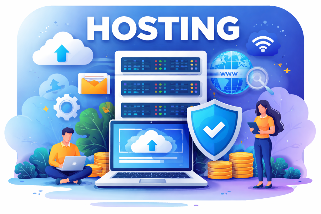 Što je hosting i kako je povezan s domenom i web stranicom